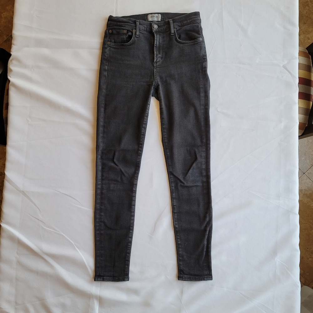 Agolde Sophie Ankle High-Rise Skinny Jean - size 25